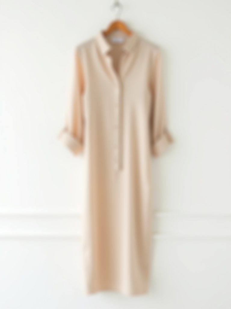 Robe chemise avec poches